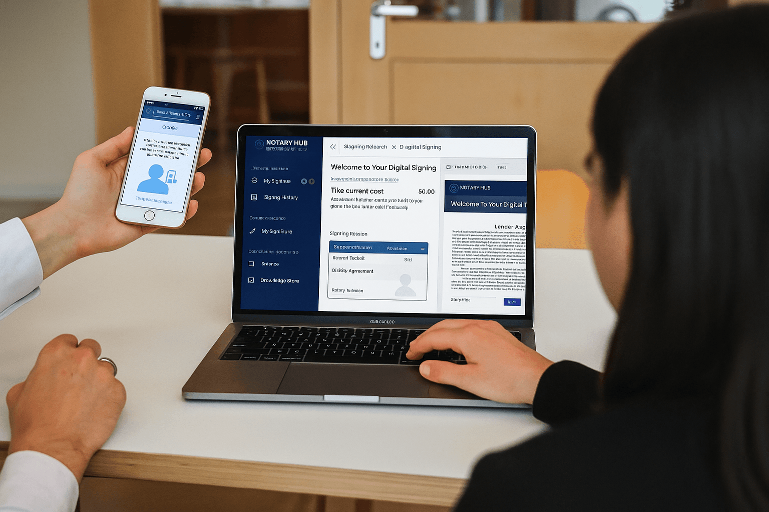 Online Notary Service Availability